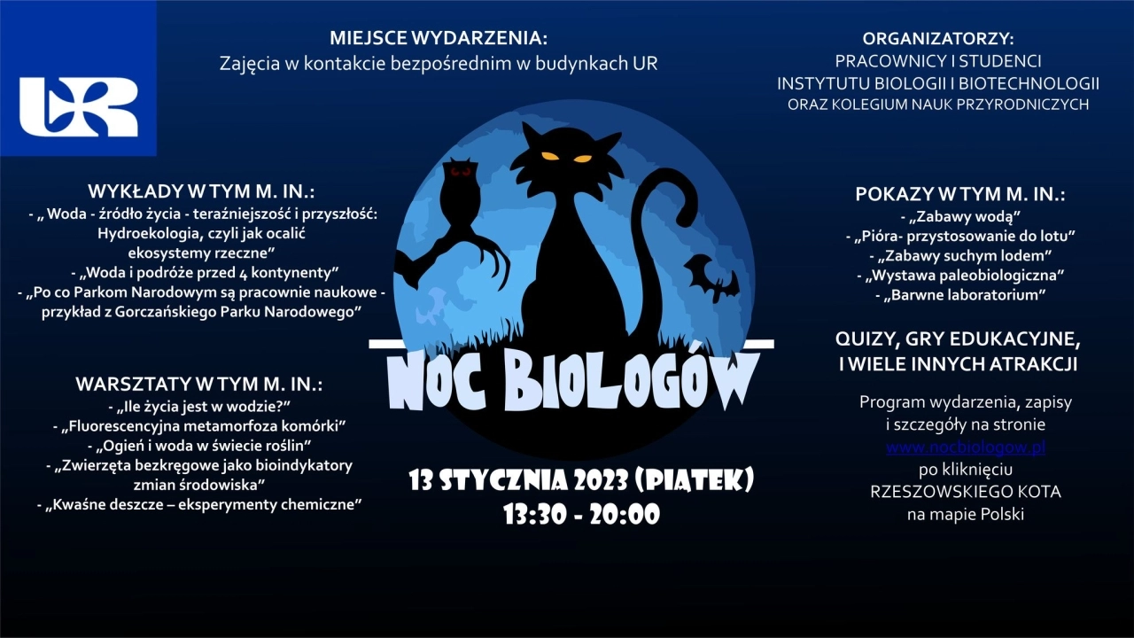 „Noc Biologów” z udziałem ekipy Podkarpackiego Centrum Nauki „Łukasiewicz” 