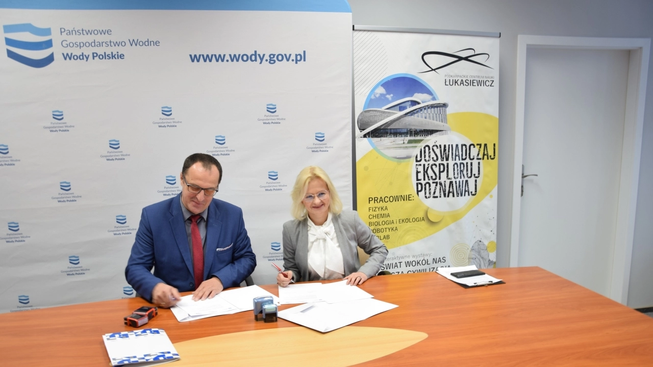 Підписання договору про співпрацю з Wodami Polskimi RZGW Rzeszów
